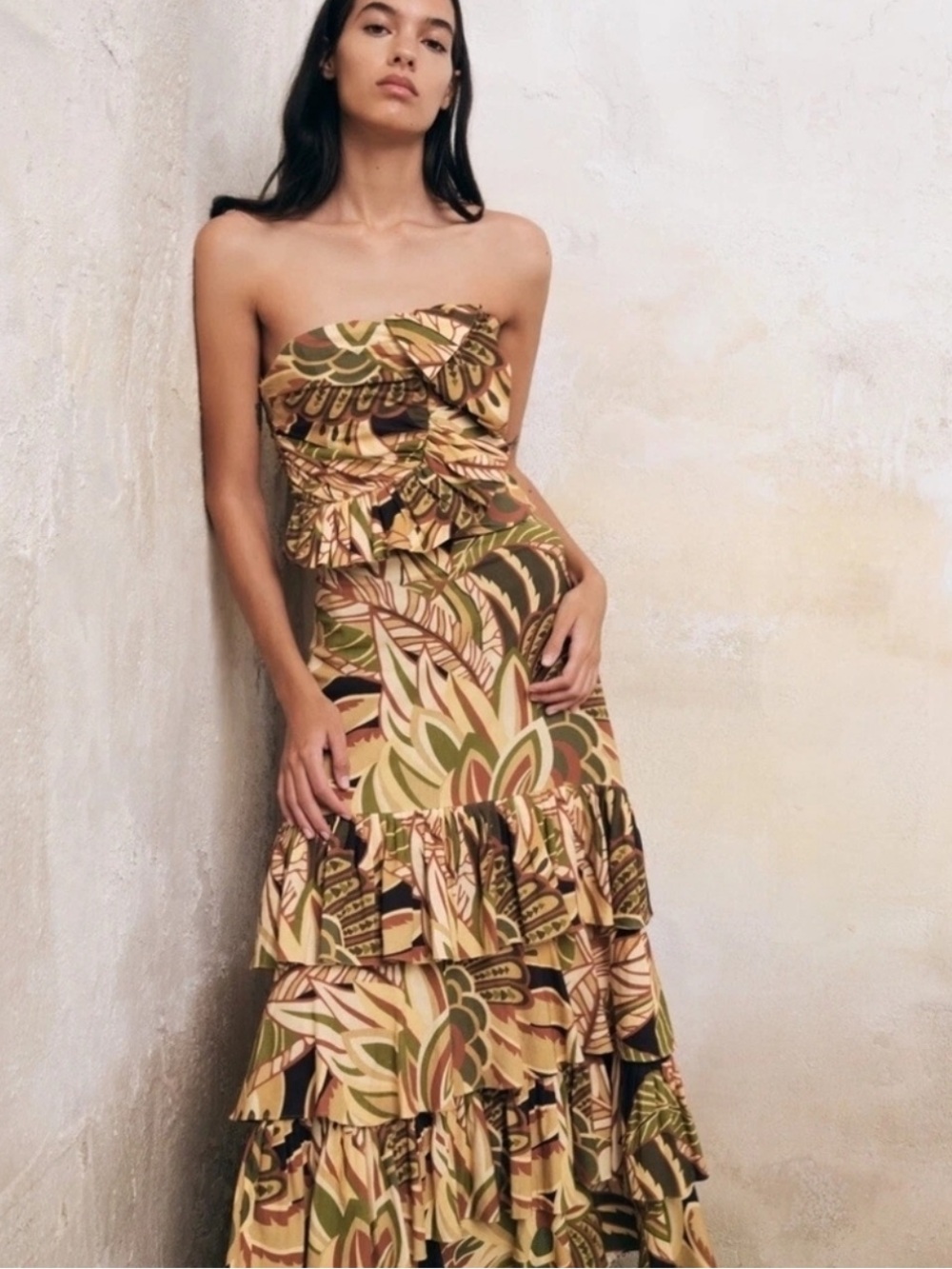 Zara Linen Blend Two Piece set.
